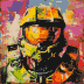 Master Chief - Brick Art Mosaic Kit