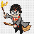 Harry Potter Pixel Art - Brick Art Mosaic Kit