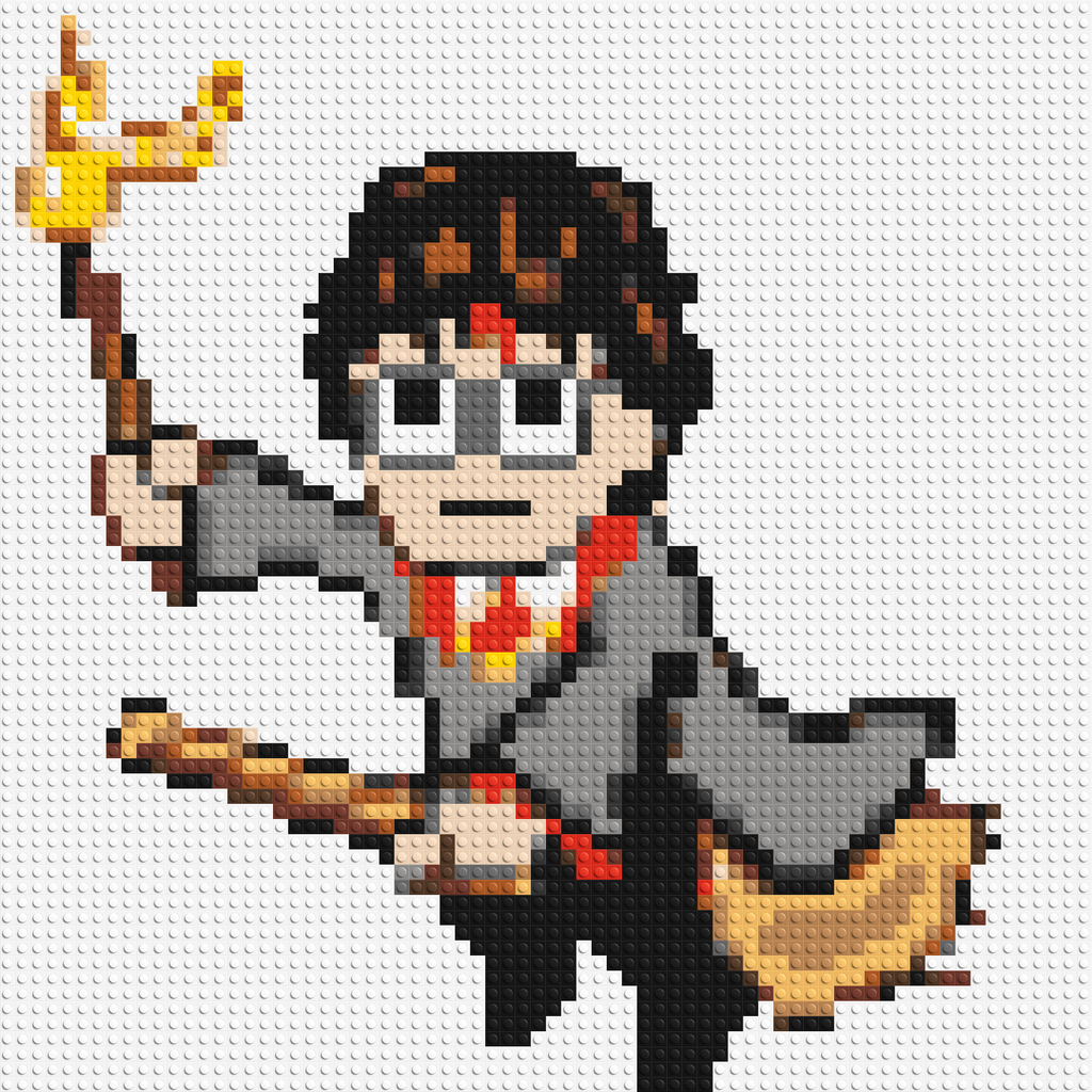 Harry Potter Pixel Art - Brick Art Mosaic Kit