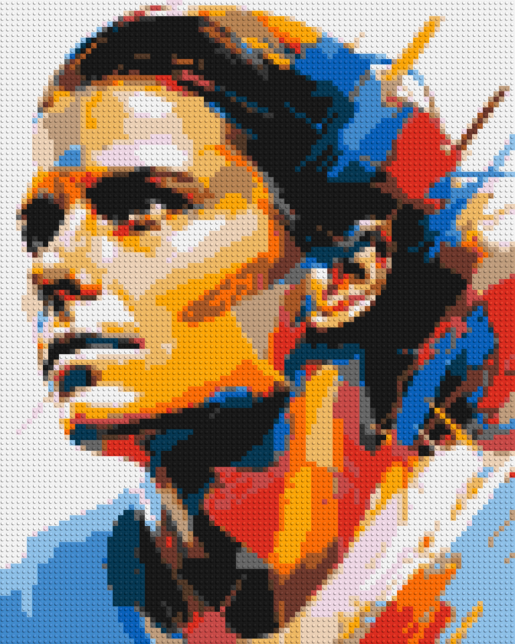 Mia Hamm - Brick Art Mosaic Kit