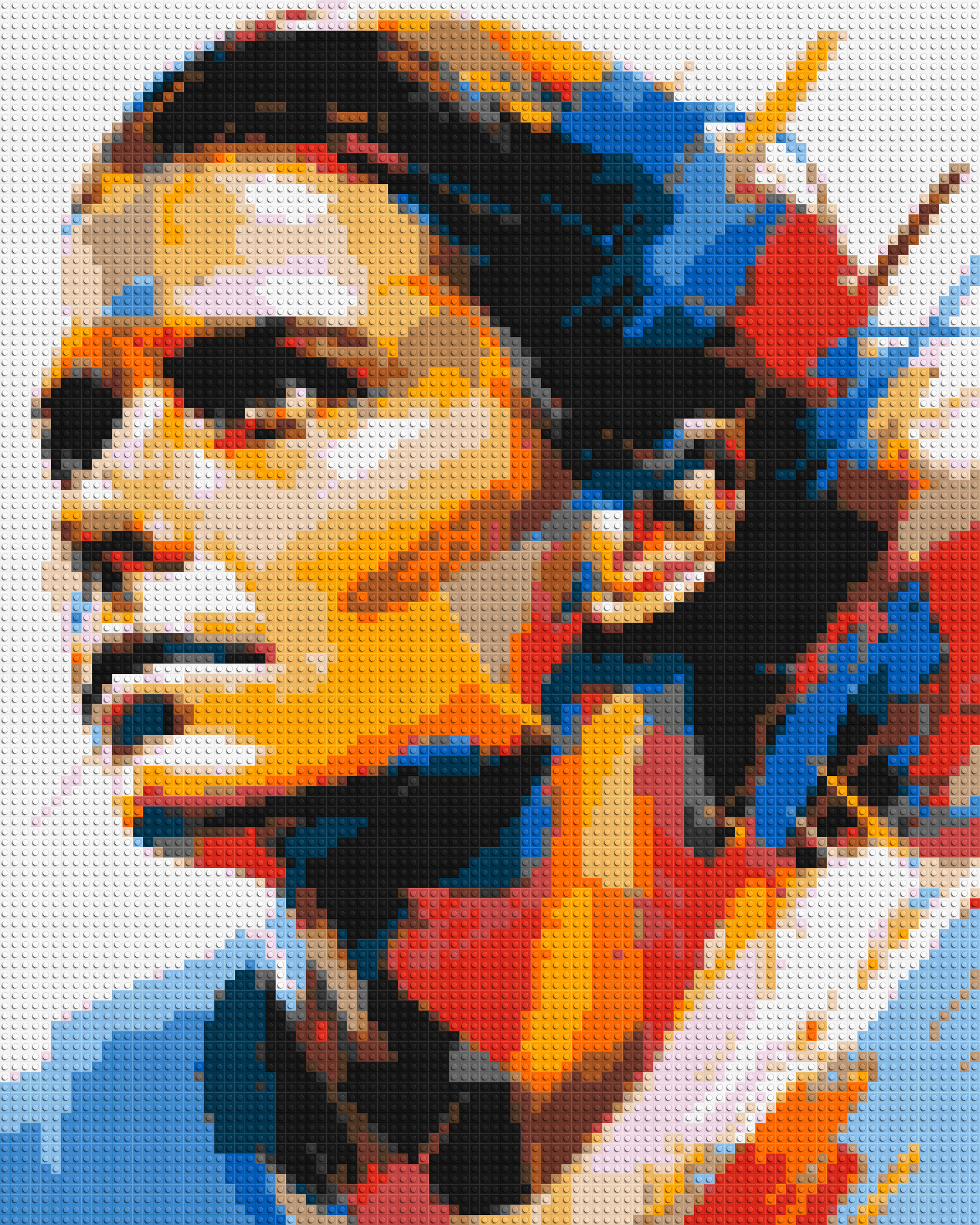 Mia Hamm - Brick Art Mosaic Kit