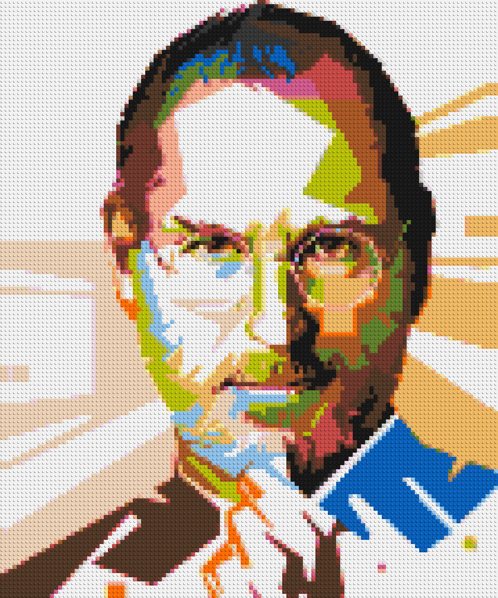 Steve Jobs - Brick Art Mosaic Kit