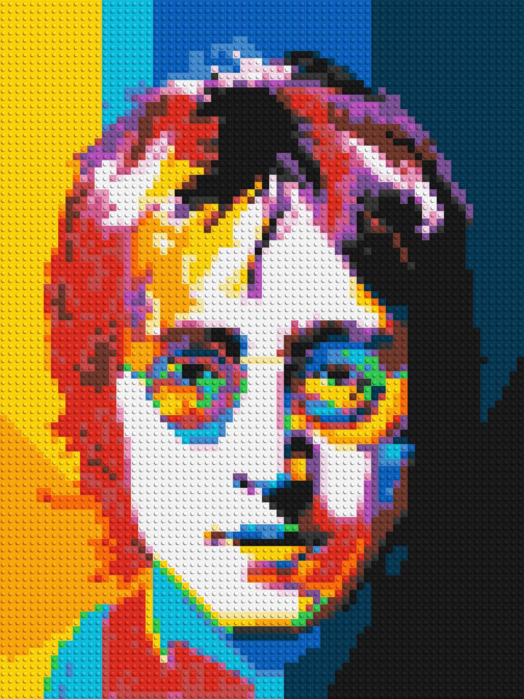 John Lennon - Brick Art Mosaic Kit