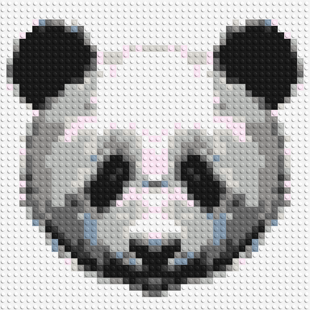 Panda - Brick Art Mosaic Kit
