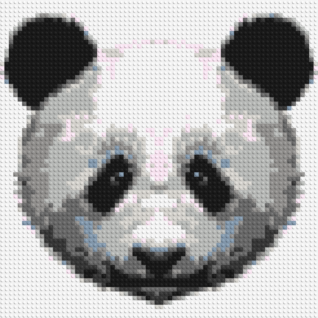 Panda - Brick Art Mosaic Kit
