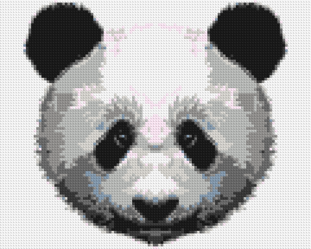 Panda - Brick Art Mosaic Kit