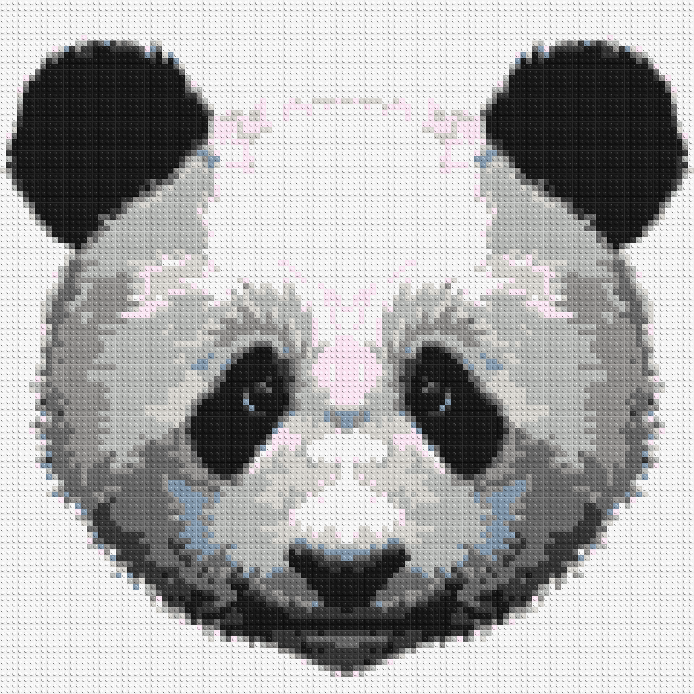 Panda - Brick Art Mosaic Kit