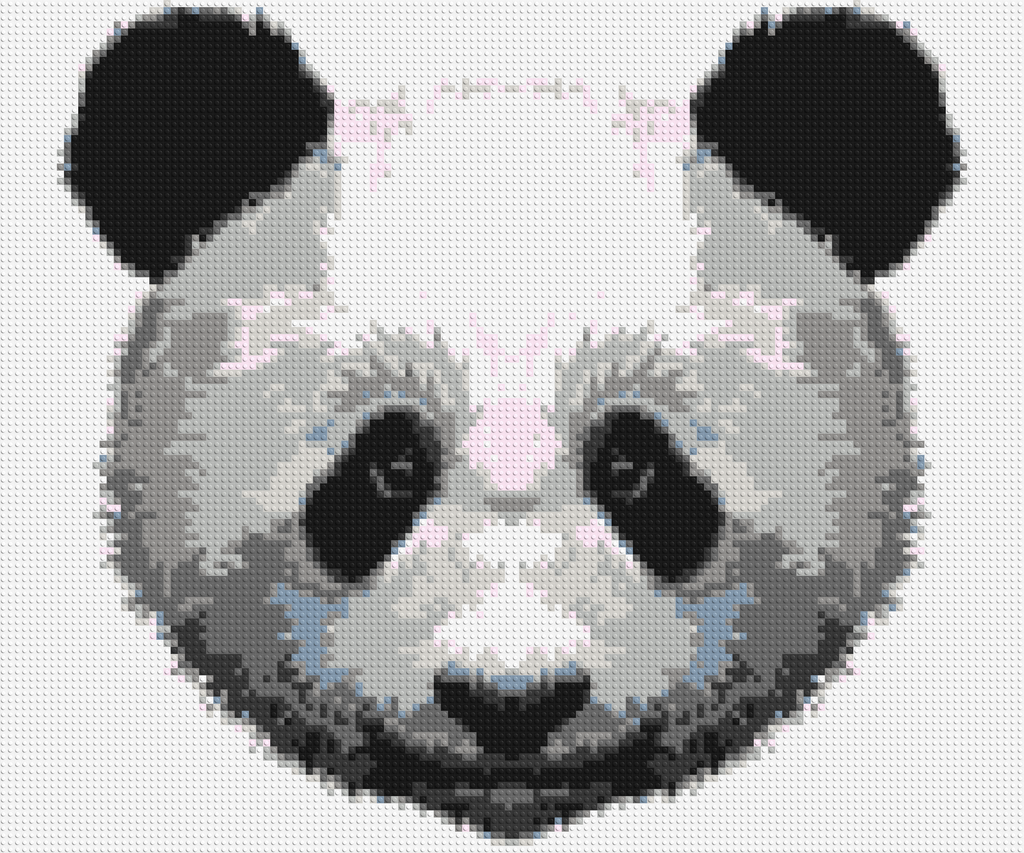 Panda - Brick Art Mosaic Kit