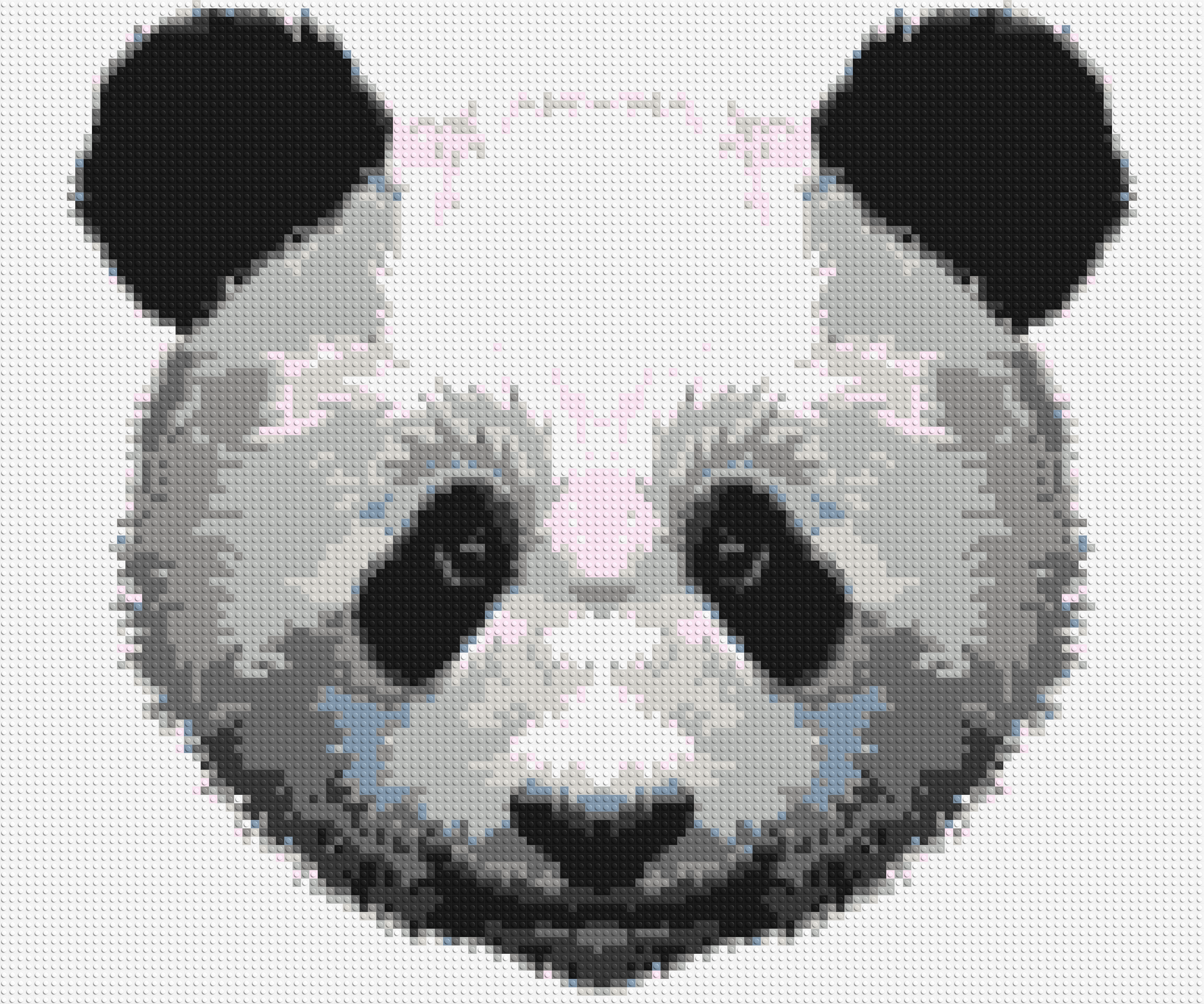 Panda - Brick Art Mosaic Kit