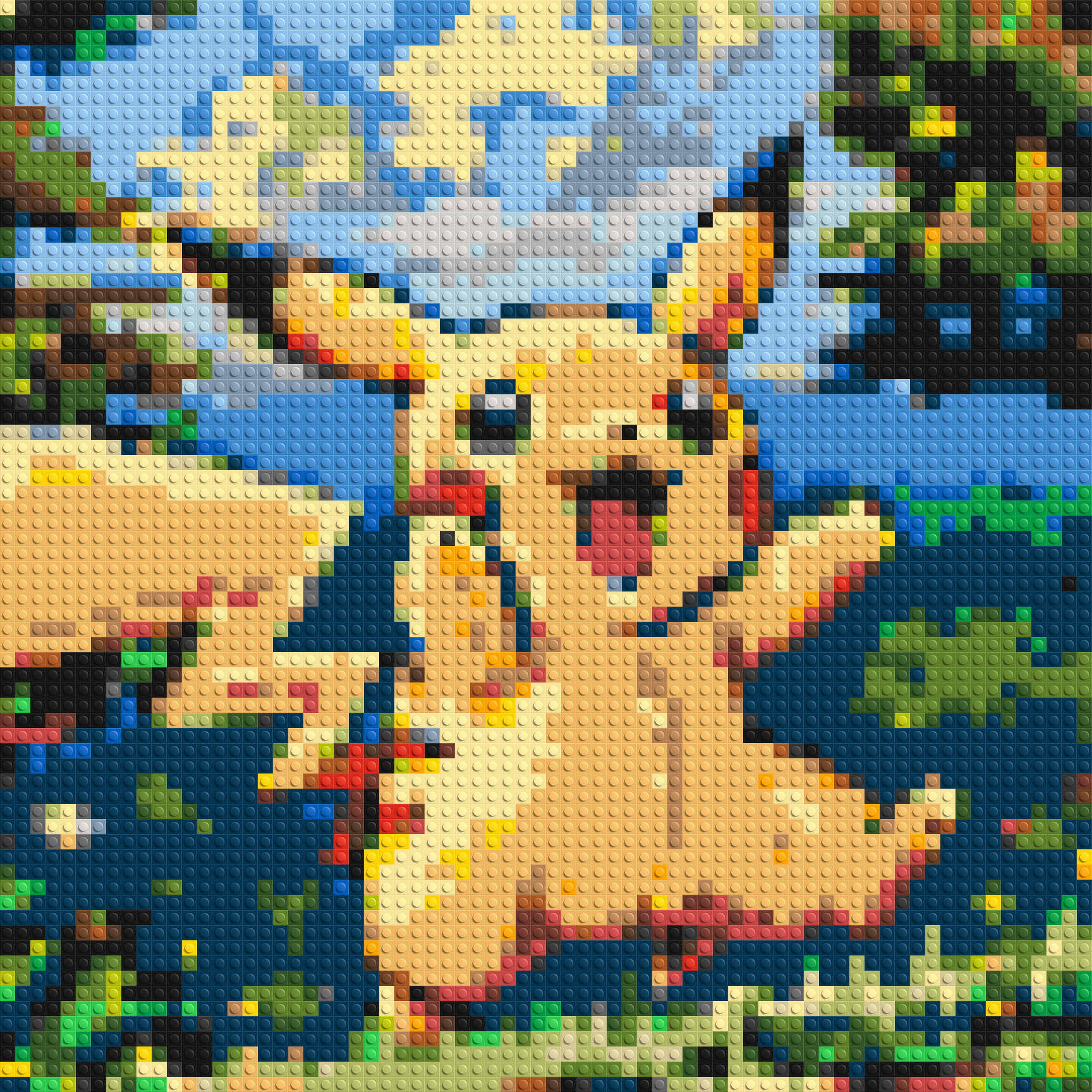 Pikachu - Brick Art Mosaic Kit