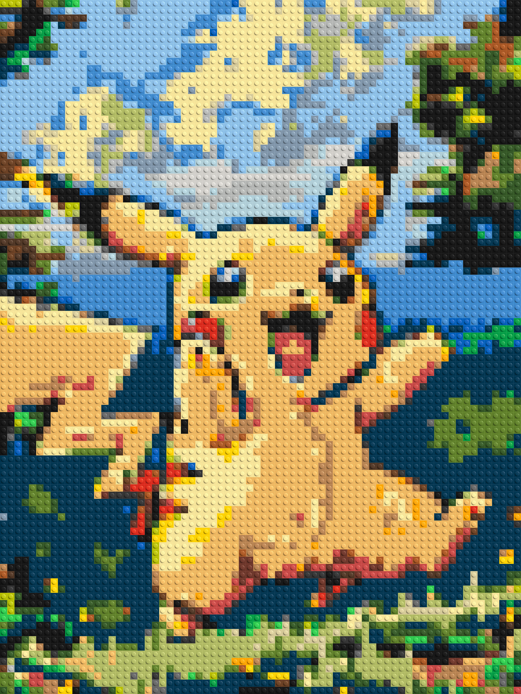 Pikachu - Brick Art Mosaic Kit
