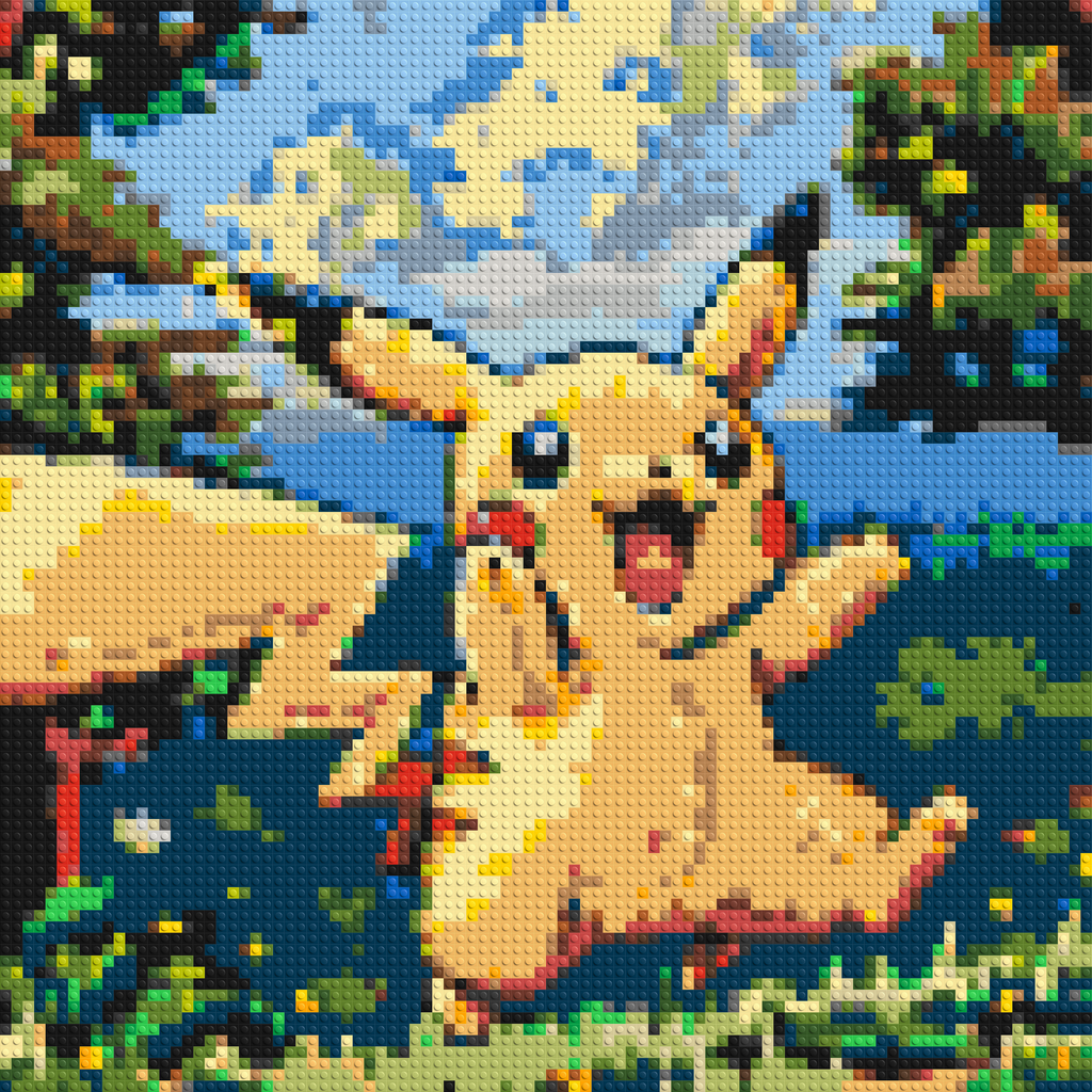 Pikachu - Brick Art Mosaic Kit