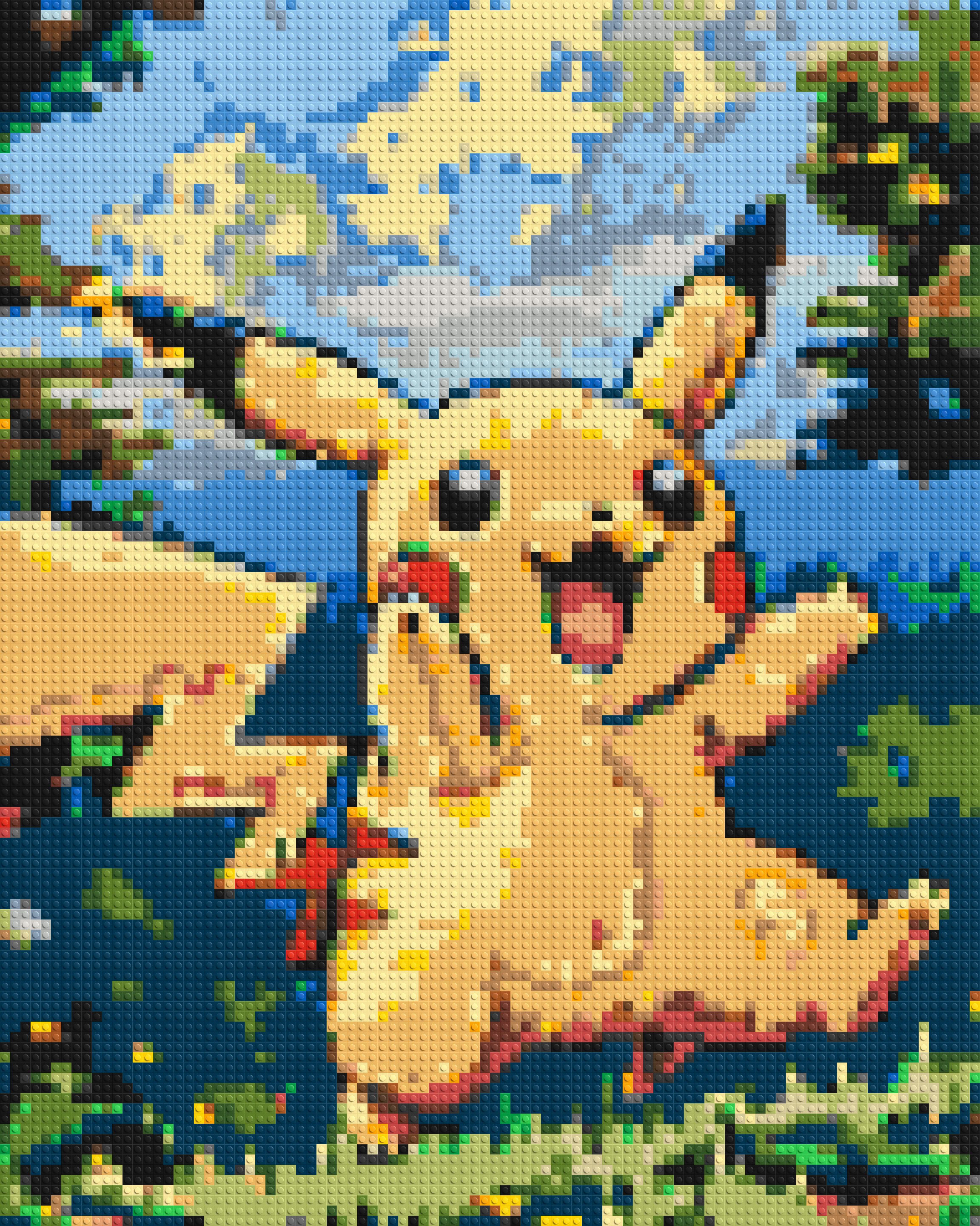Pikachu - Brick Art Mosaic Kit