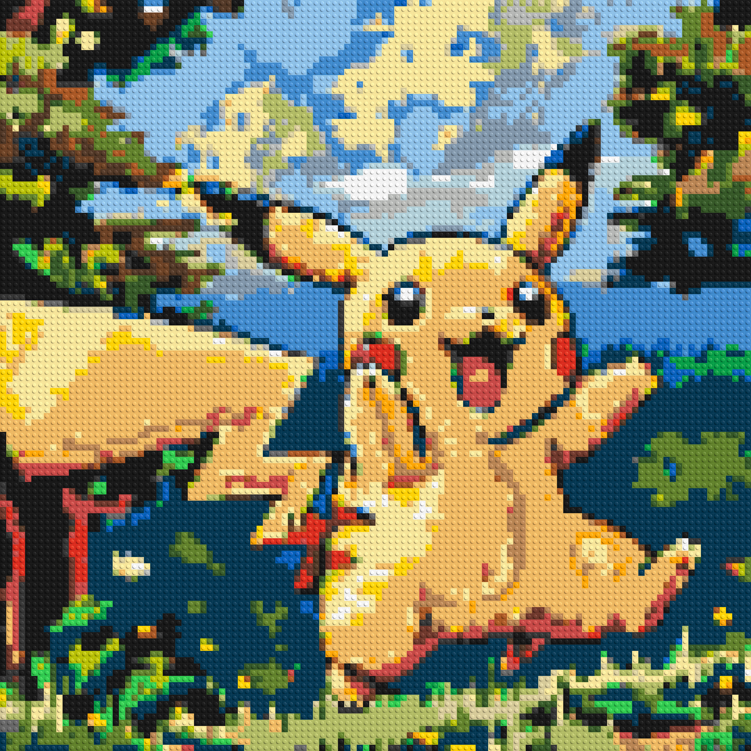 Pikachu - Brick Art Mosaic Kit