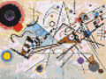 Composition VIII by Wassily Kandinsky - Brick Art Mosaic Kit