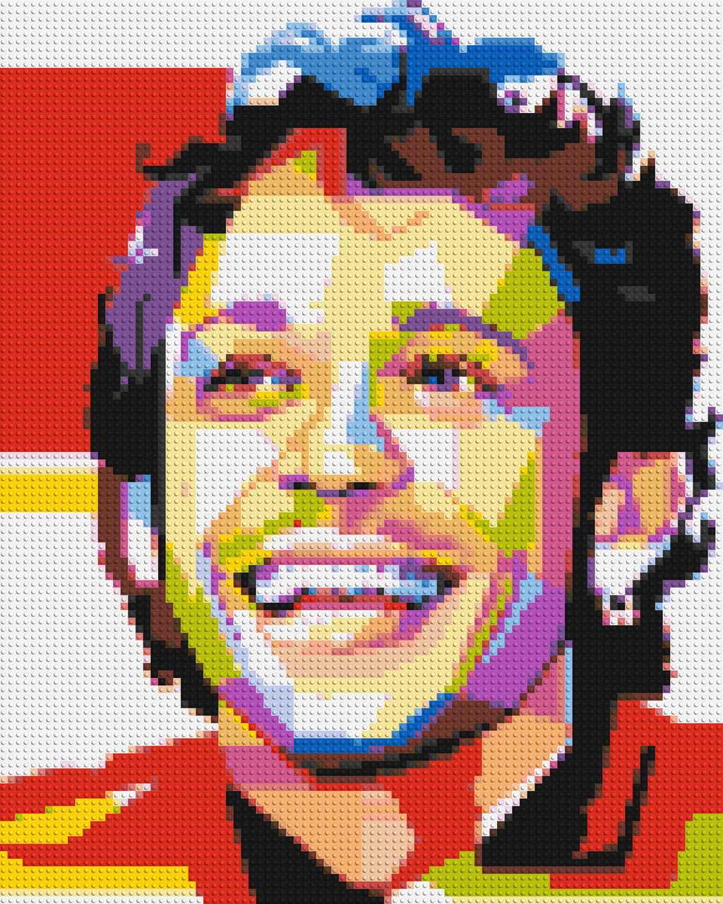 Valentino Rossi - Brick Art Mosaic Kit