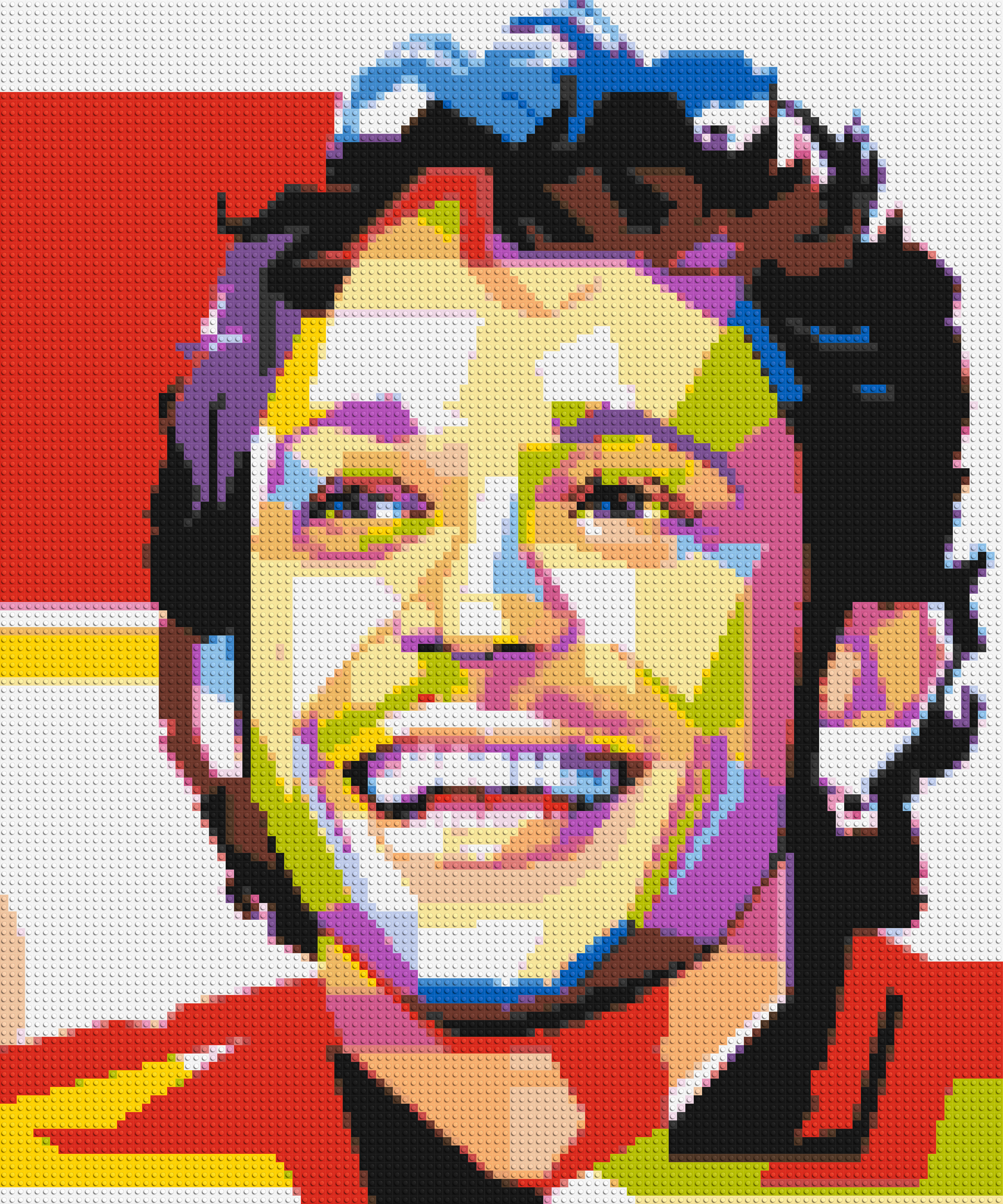Valentino Rossi - Brick Art Mosaic Kit