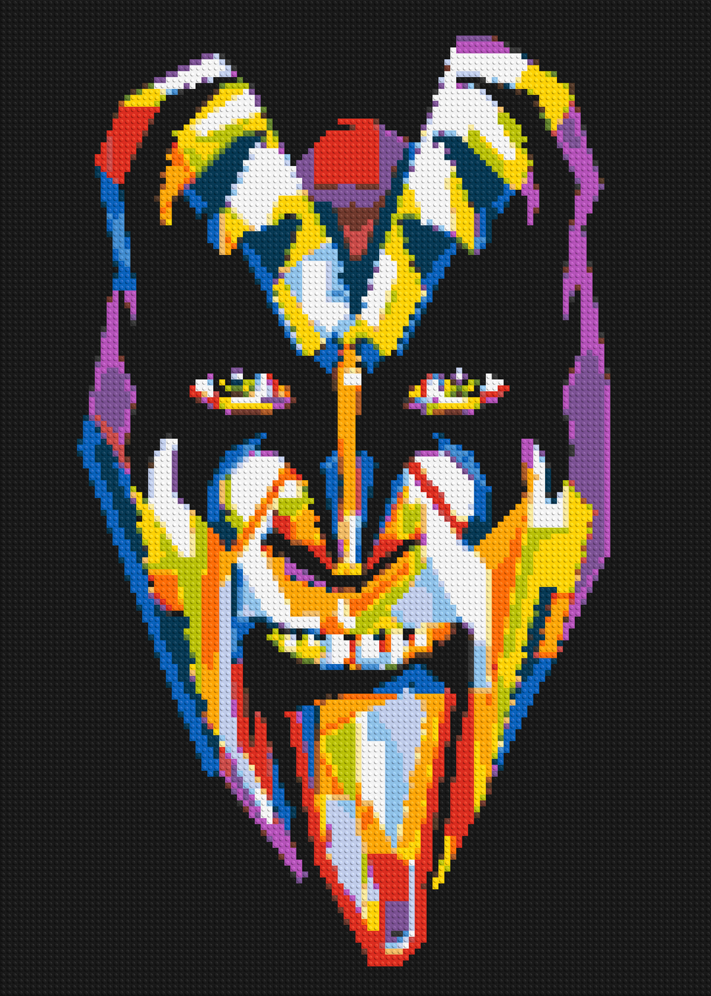 Gene Simmons - Brick Art Mosaic Kit
