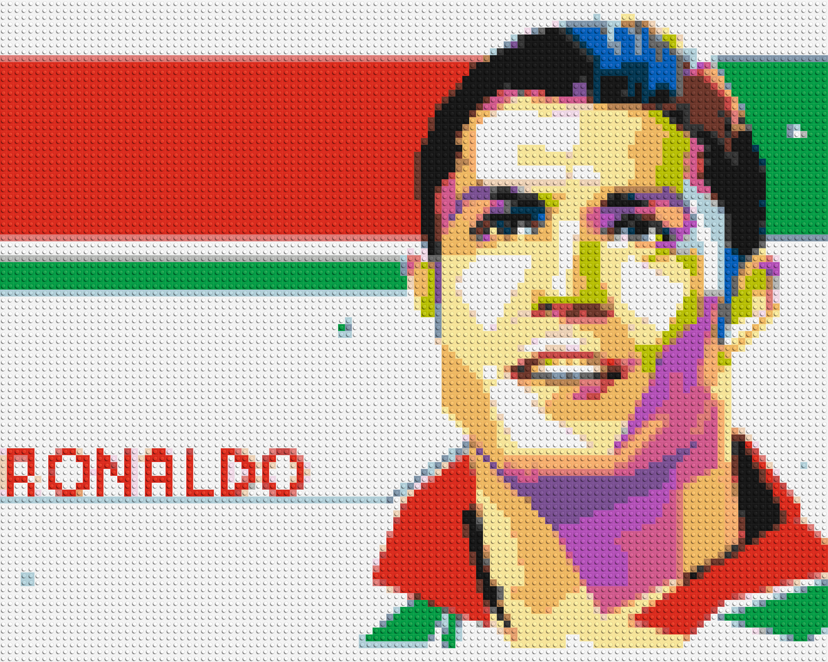 Ronaldo - Brick Art Mosaic Kit