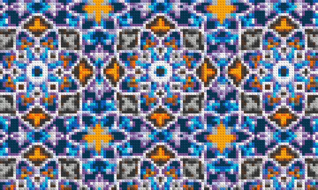Abstract Pattern #1 - Brick Art Mosaic Kit