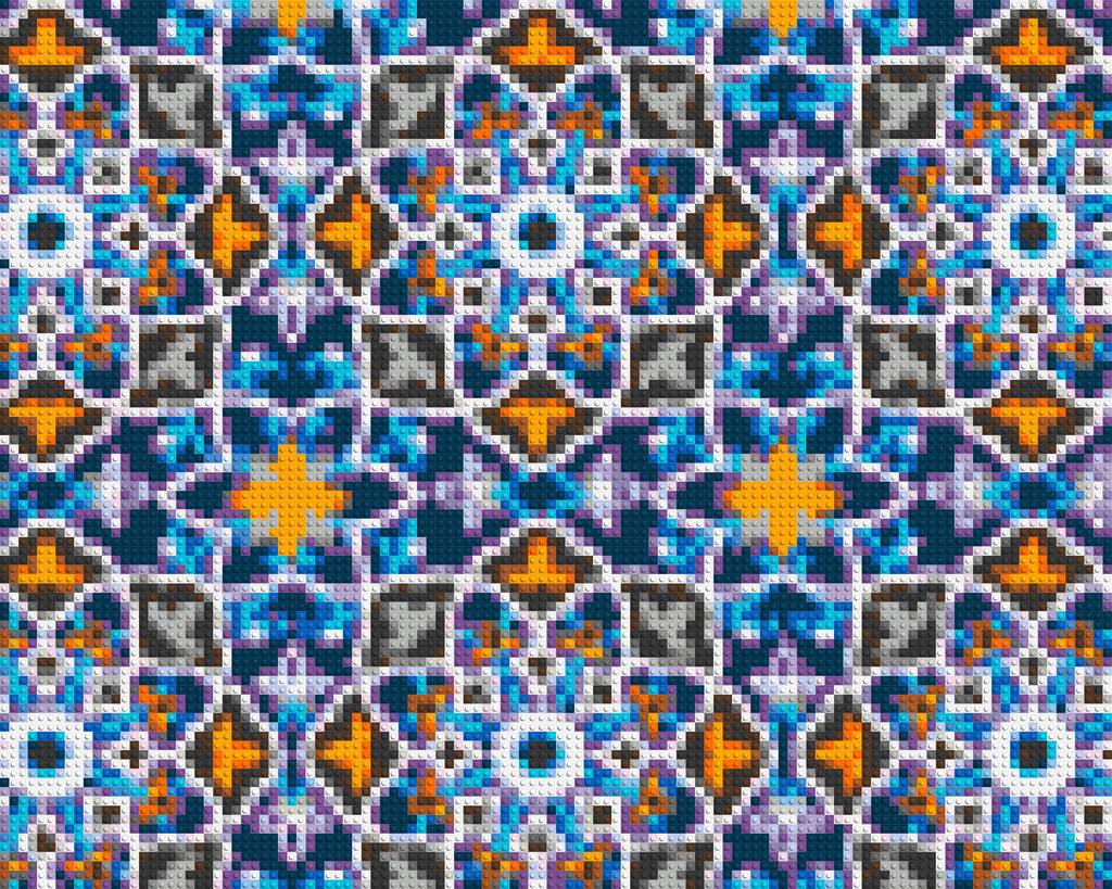 Abstract Pattern #1 - Brick Art Mosaic Kit