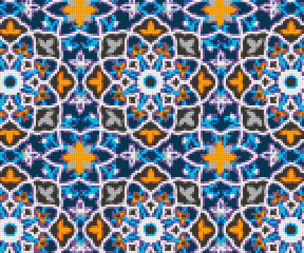Abstract Pattern #1 - Brick Art Mosaic Kit