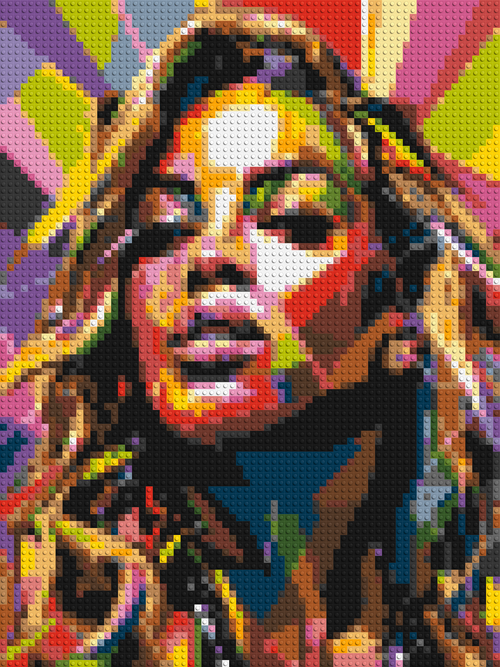 Beyonc¨¦ - Brick Art Mosaic Kit
