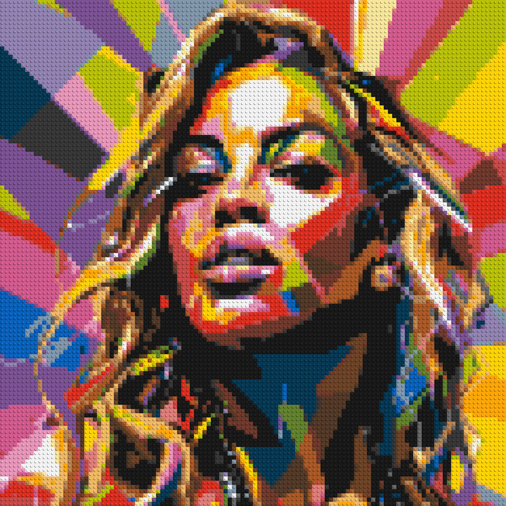 Beyonc¨¦ - Brick Art Mosaic Kit