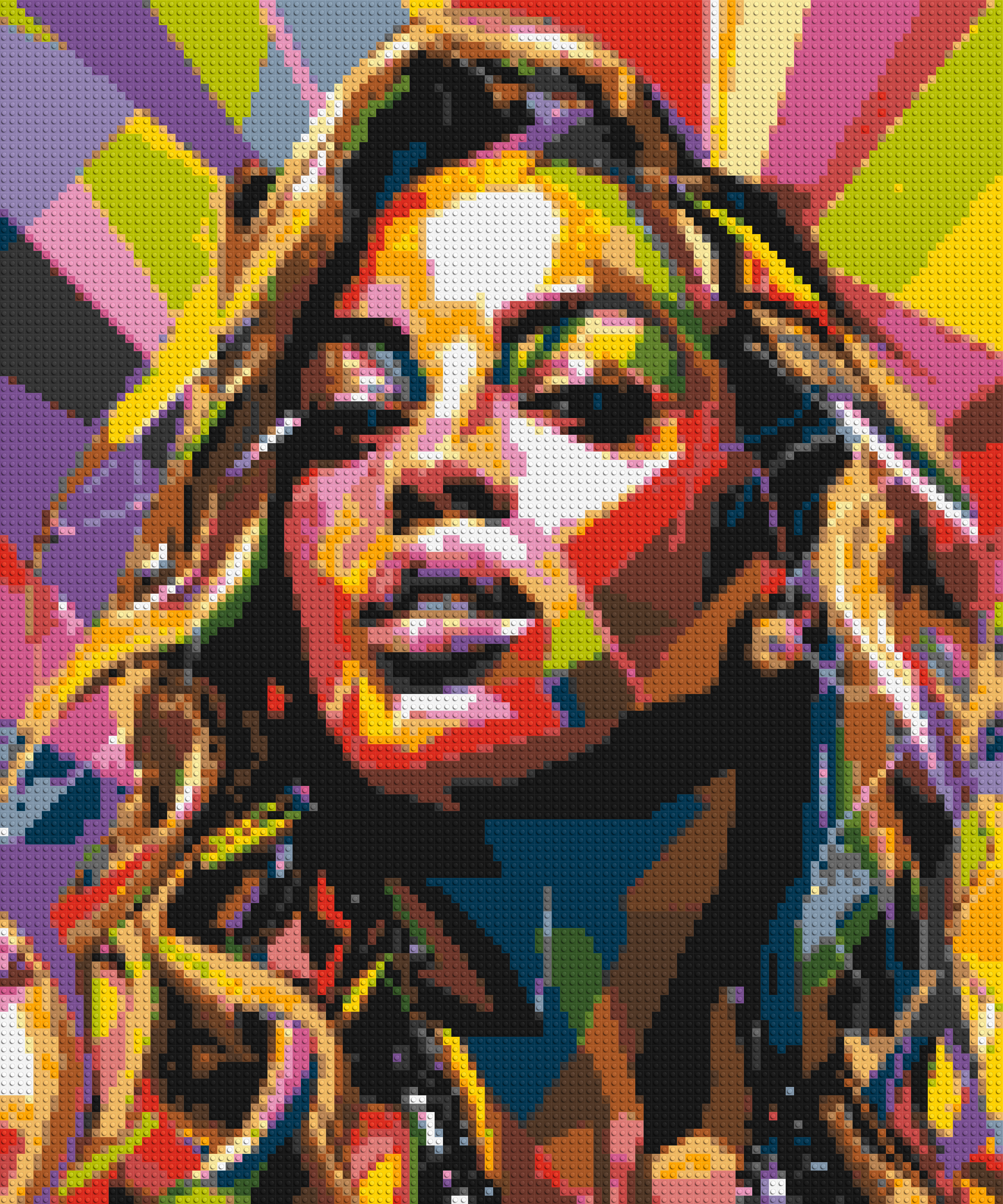 Beyonc¨¦ - Brick Art Mosaic Kit