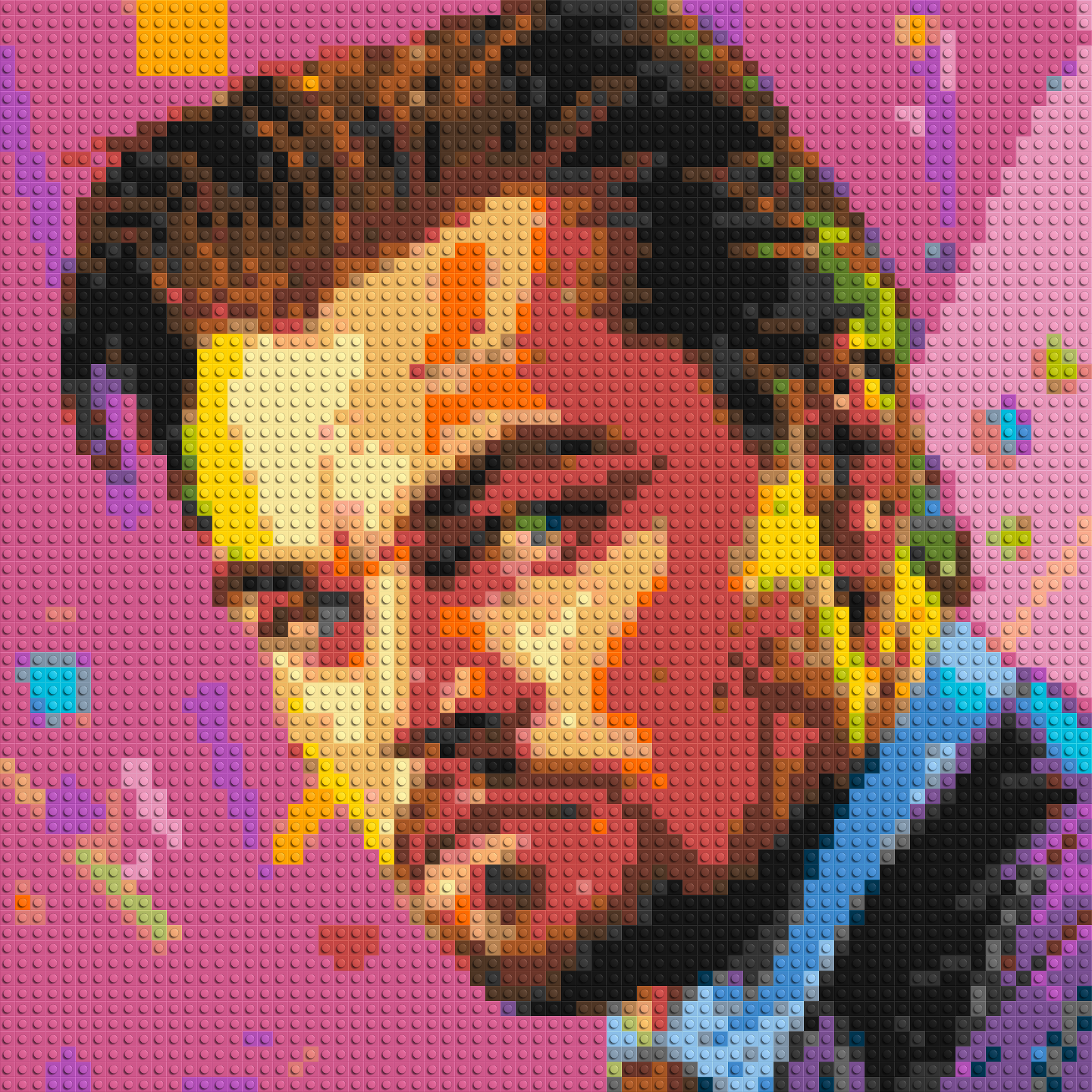 Leonardo Di Caprio - Brick Art Mosaic Kit
