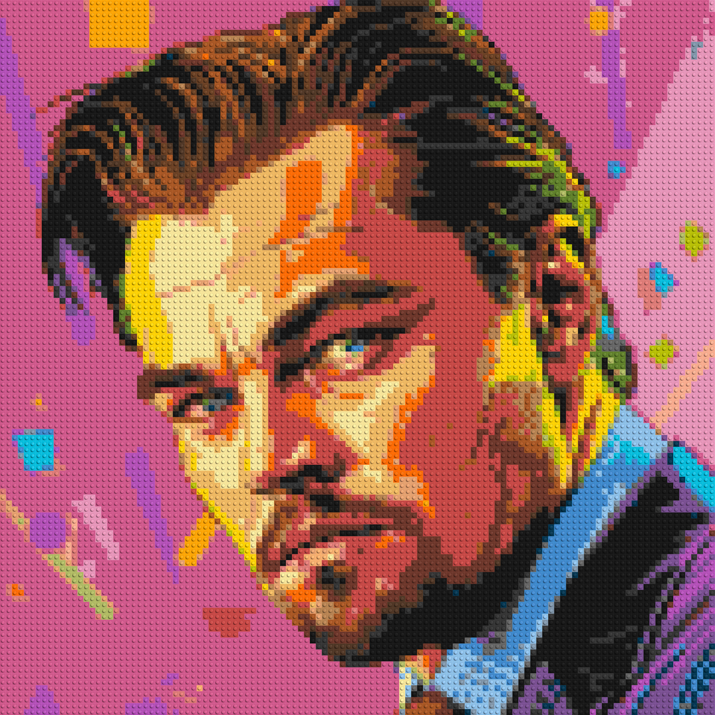 Leonardo Di Caprio - Brick Art Mosaic Kit