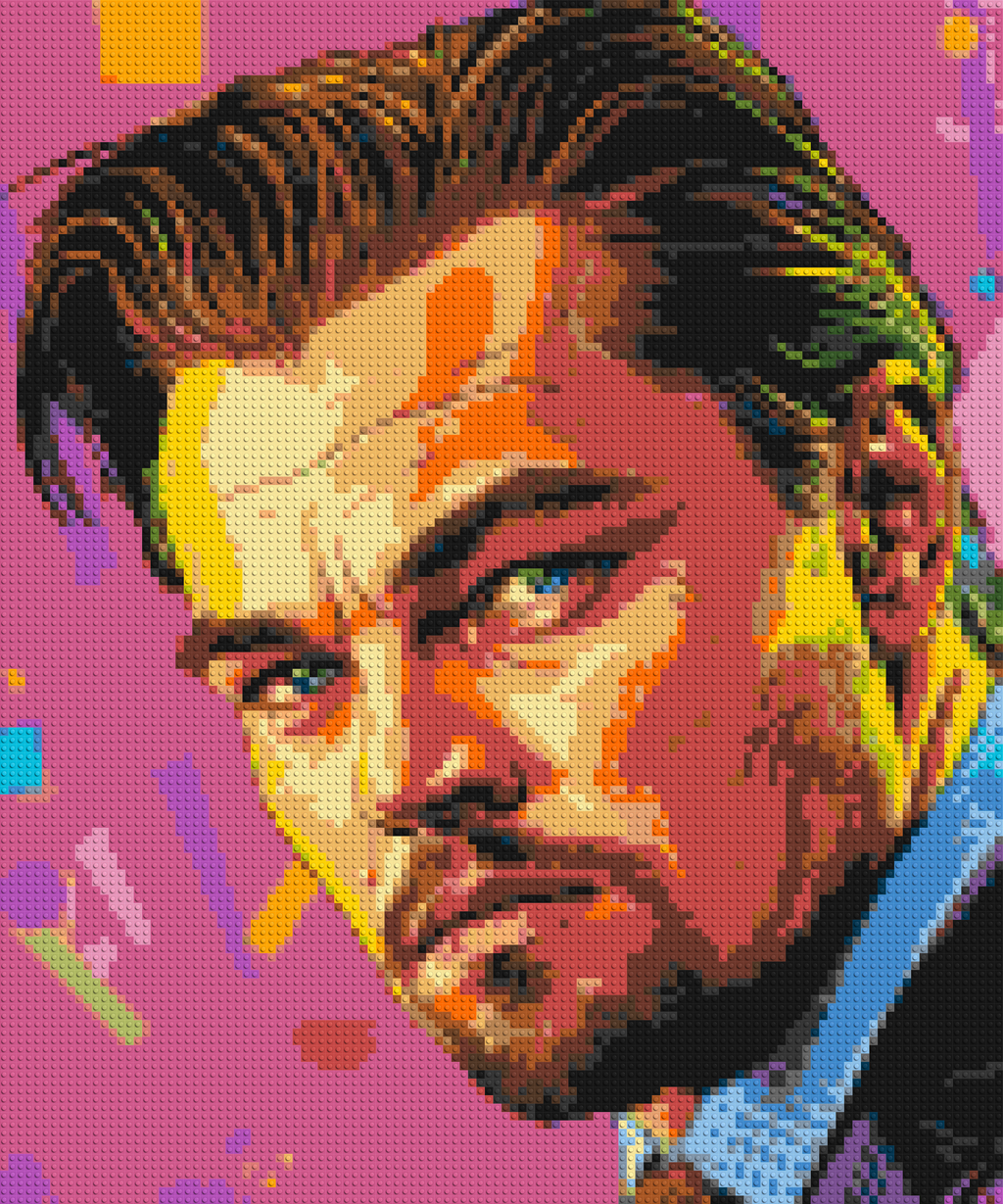 Leonardo Di Caprio - Brick Art Mosaic Kit