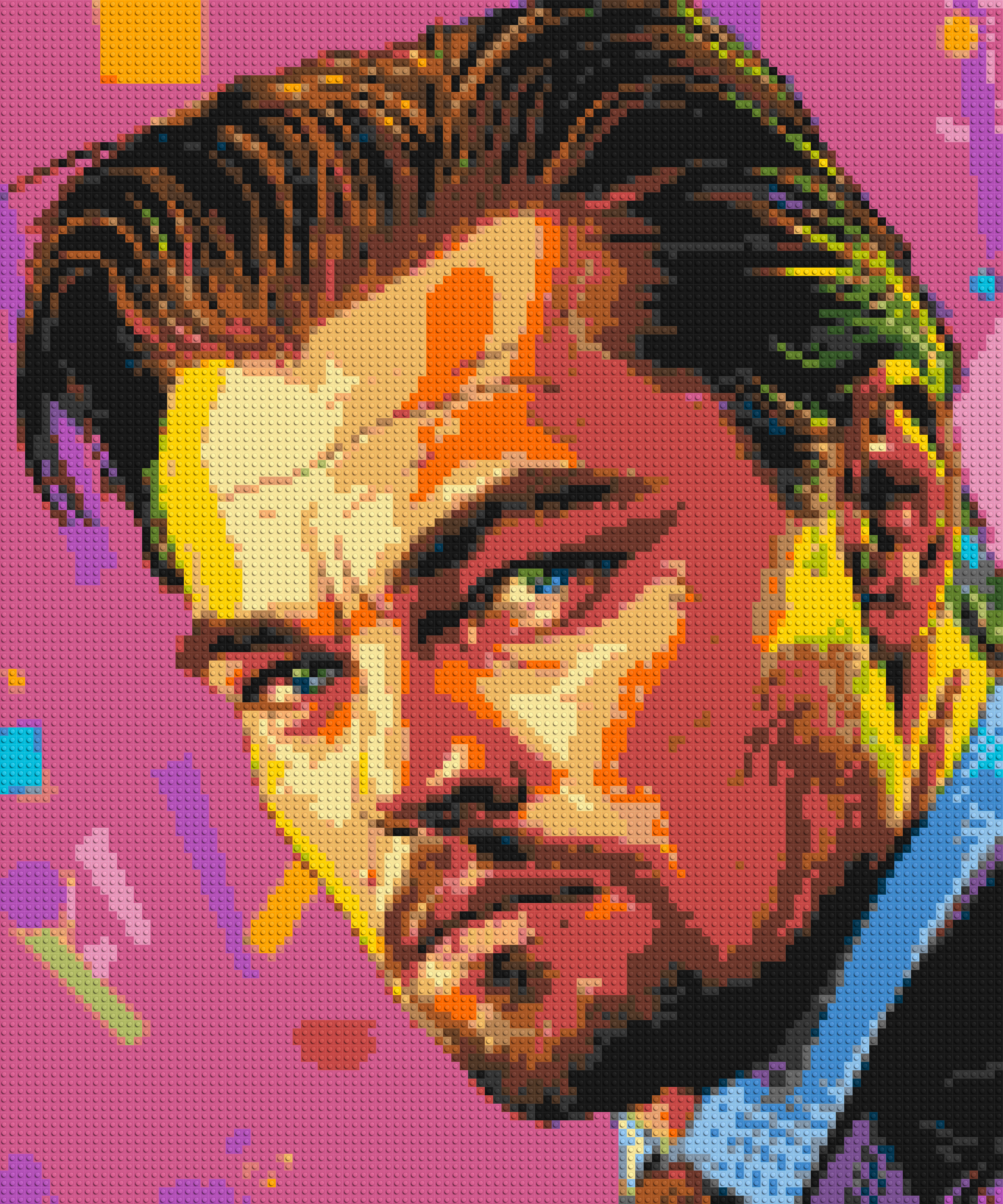 Leonardo Di Caprio - Brick Art Mosaic Kit