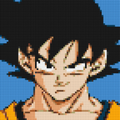 Goku - Brick Art Mosaic Kit