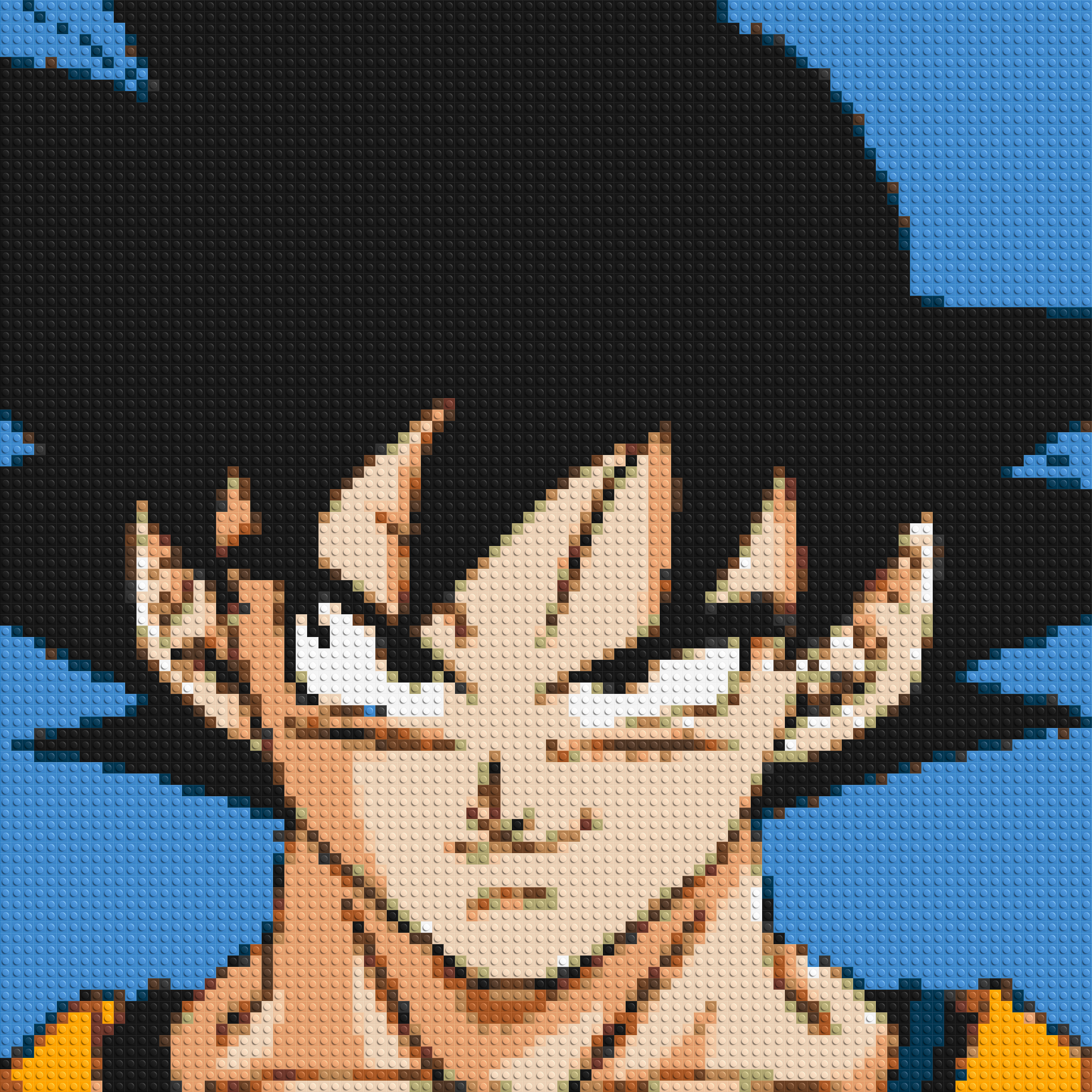Goku - Brick Art Mosaic Kit
