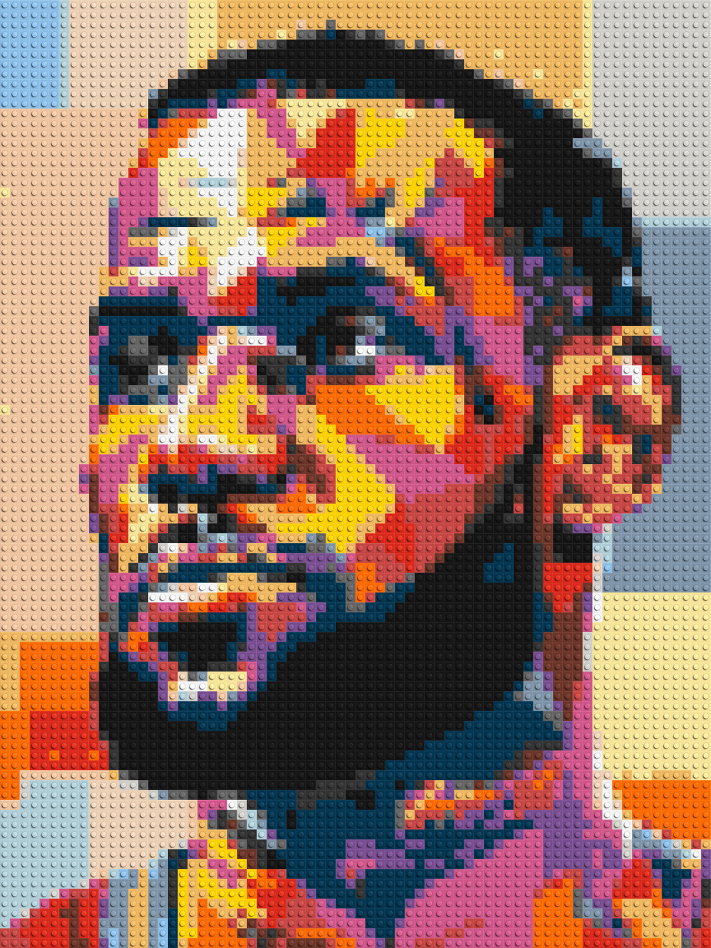 LeBron James - Brick Art Mosaic Kit
