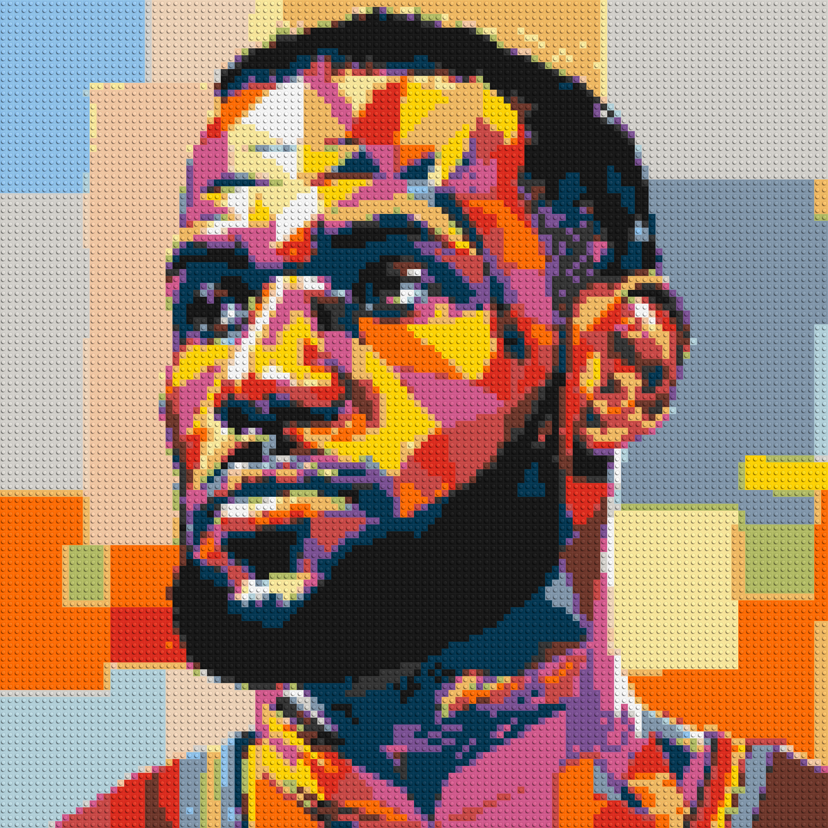 LeBron James - Brick Art Mosaic Kit