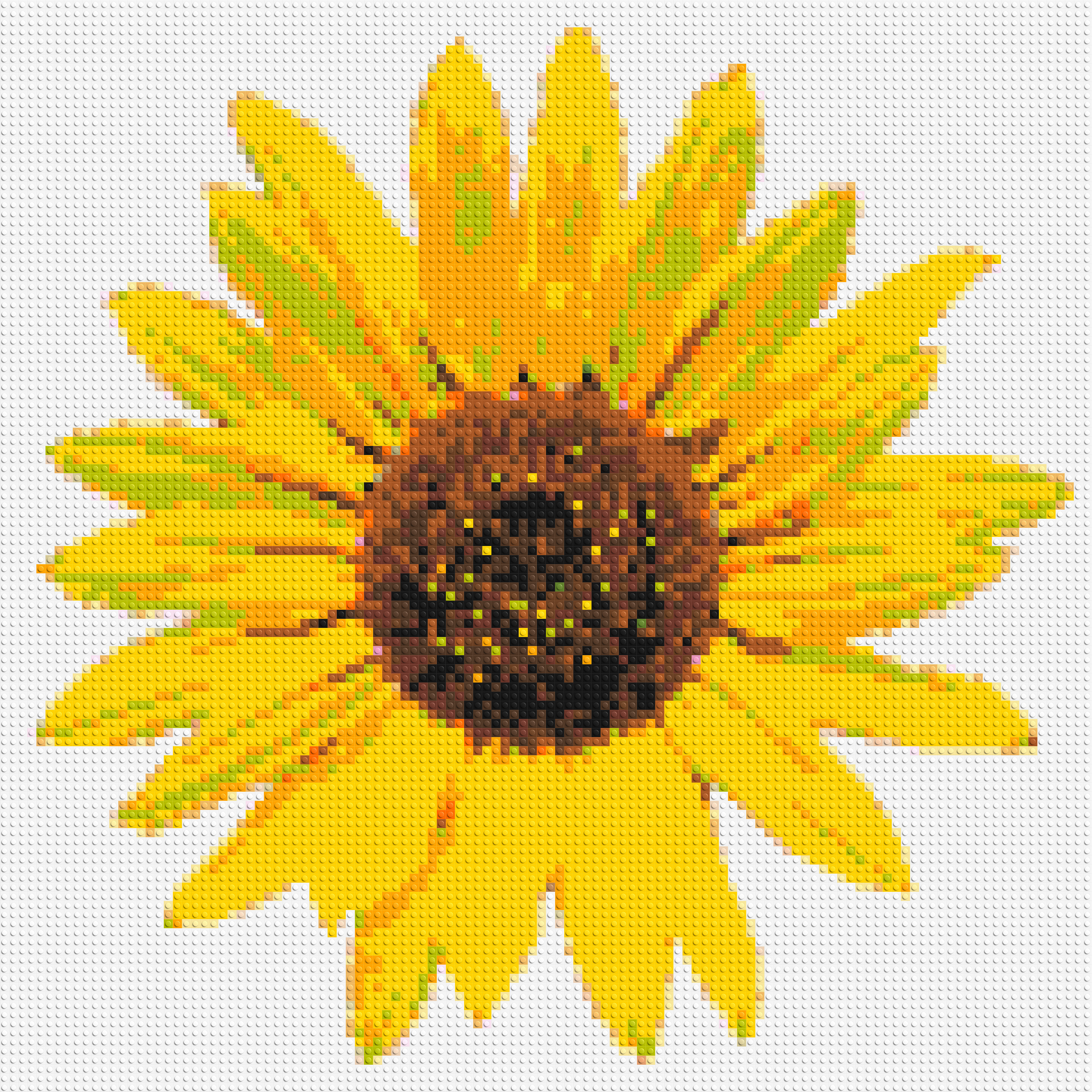 Sunflower - Brick Art Mosaic Kit