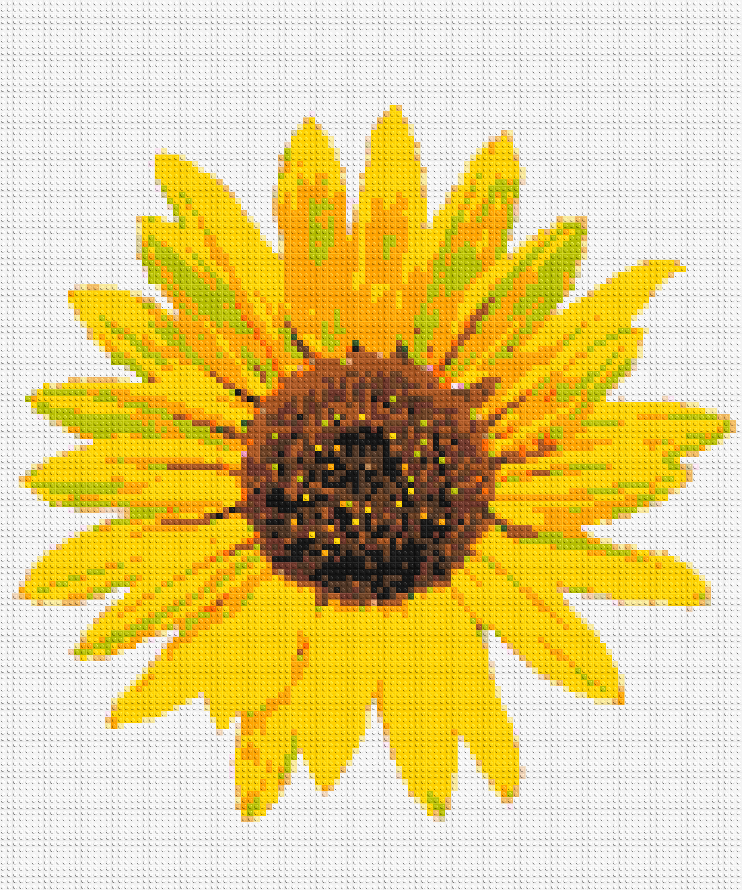 Sunflower - Brick Art Mosaic Kit