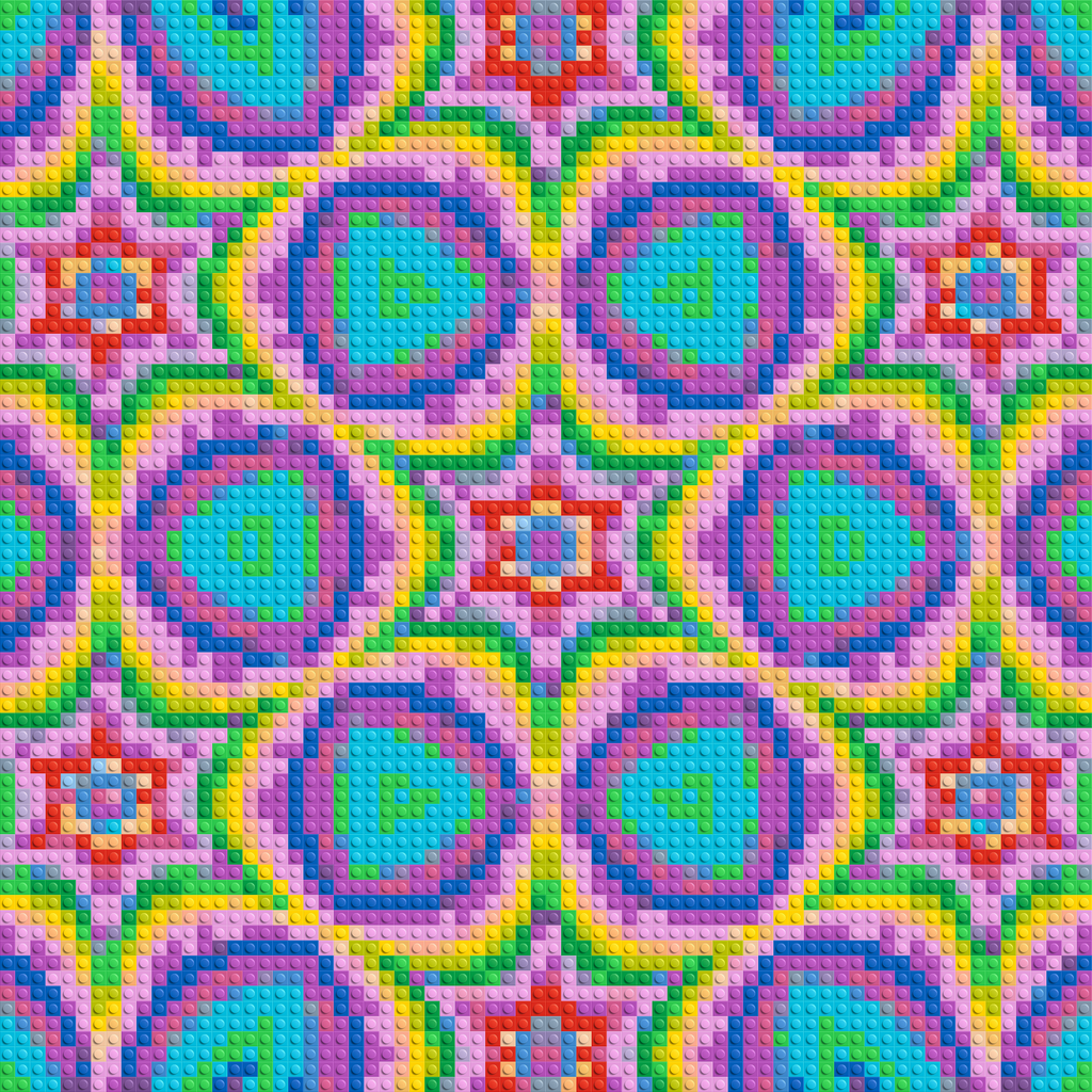 Abstract Pattern #2 - Brick Art Mosaic Kit