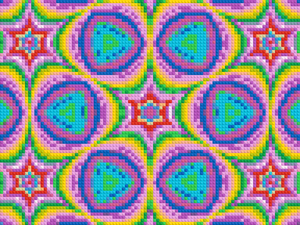Abstract Pattern #2 - Brick Art Mosaic Kit