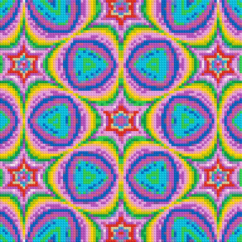 Abstract Pattern #2 - Brick Art Mosaic Kit
