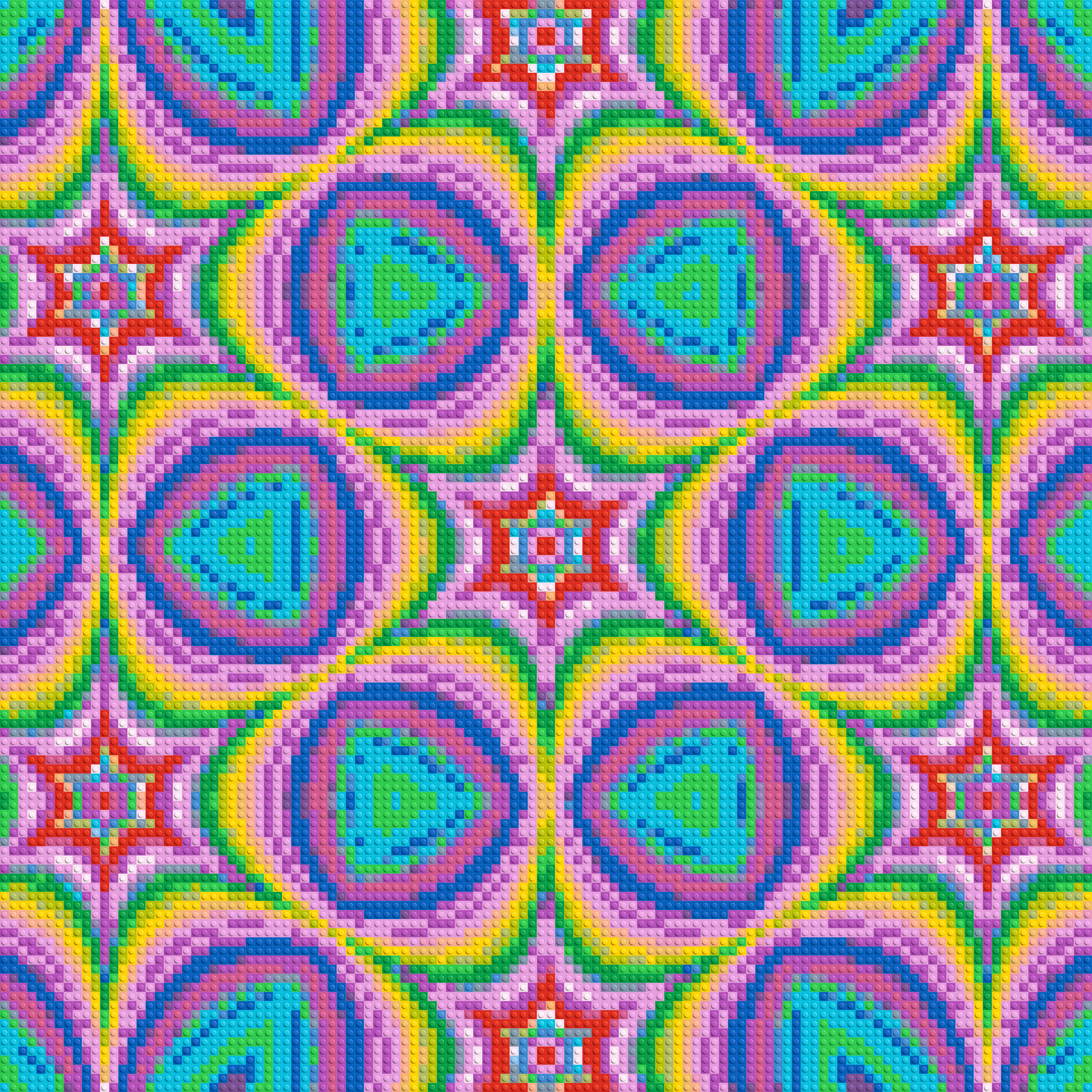 Abstract Pattern #2 - Brick Art Mosaic Kit