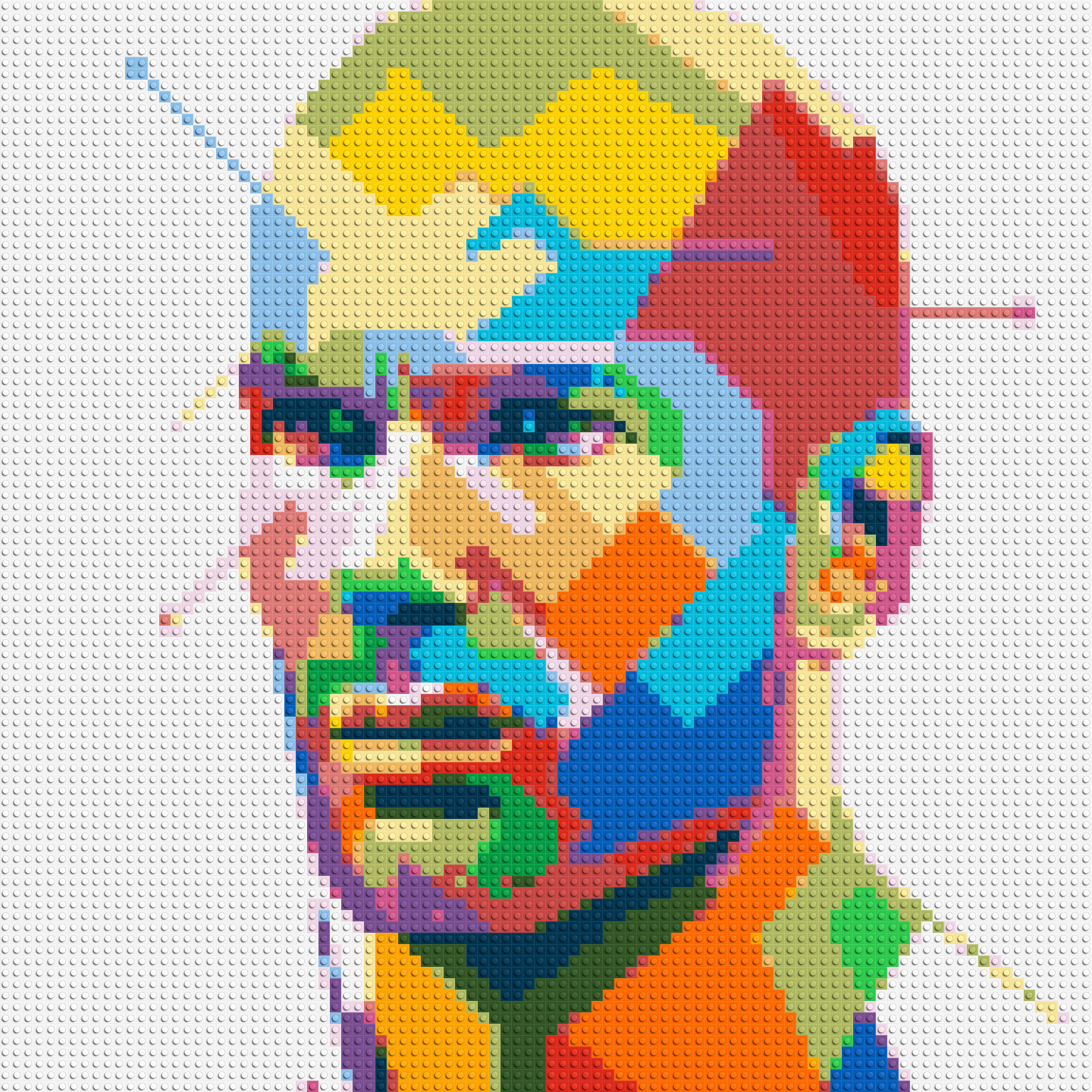 Zidane - Brick Art Mosaic Kit