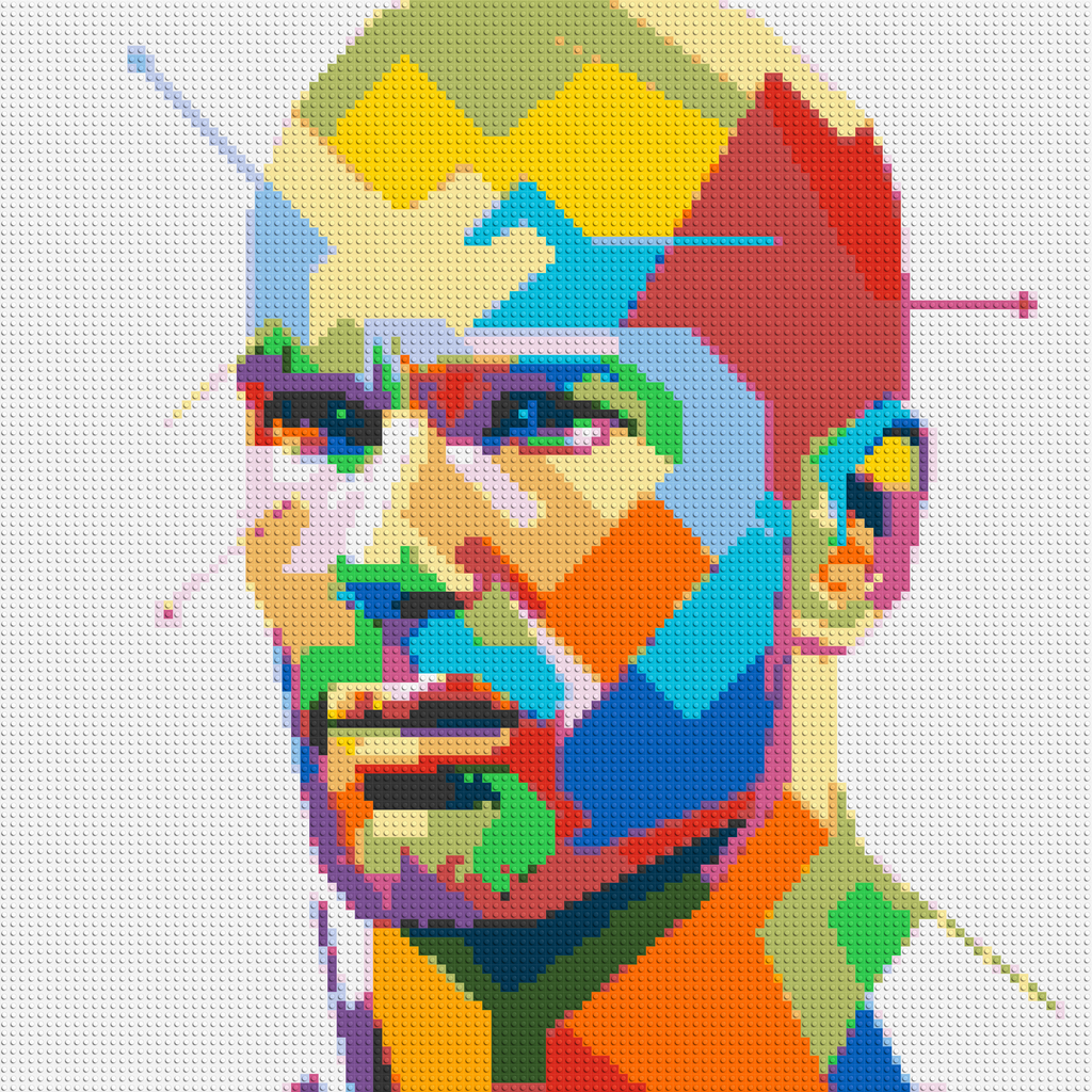Zidane - Brick Art Mosaic Kit