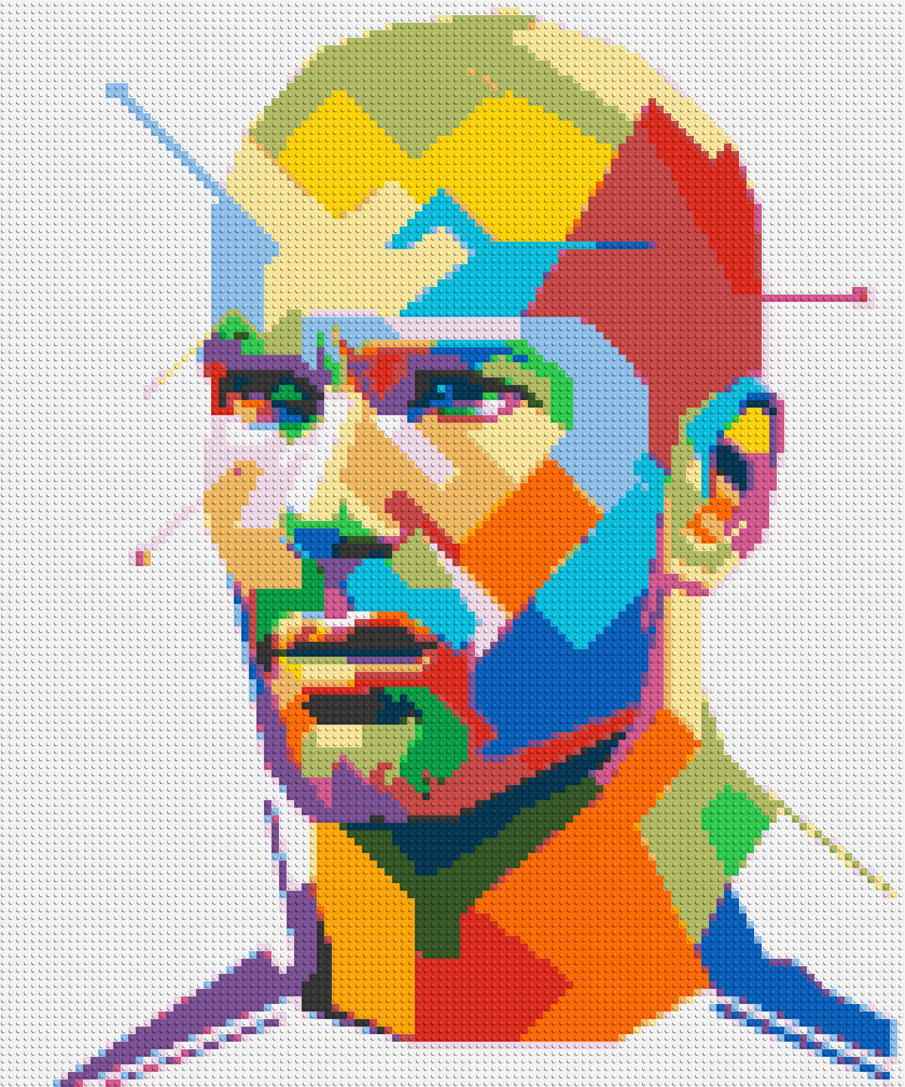 Zidane - Brick Art Mosaic Kit