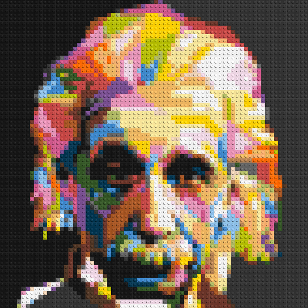 Albert Einstein - Brick Art Mosaic Kit