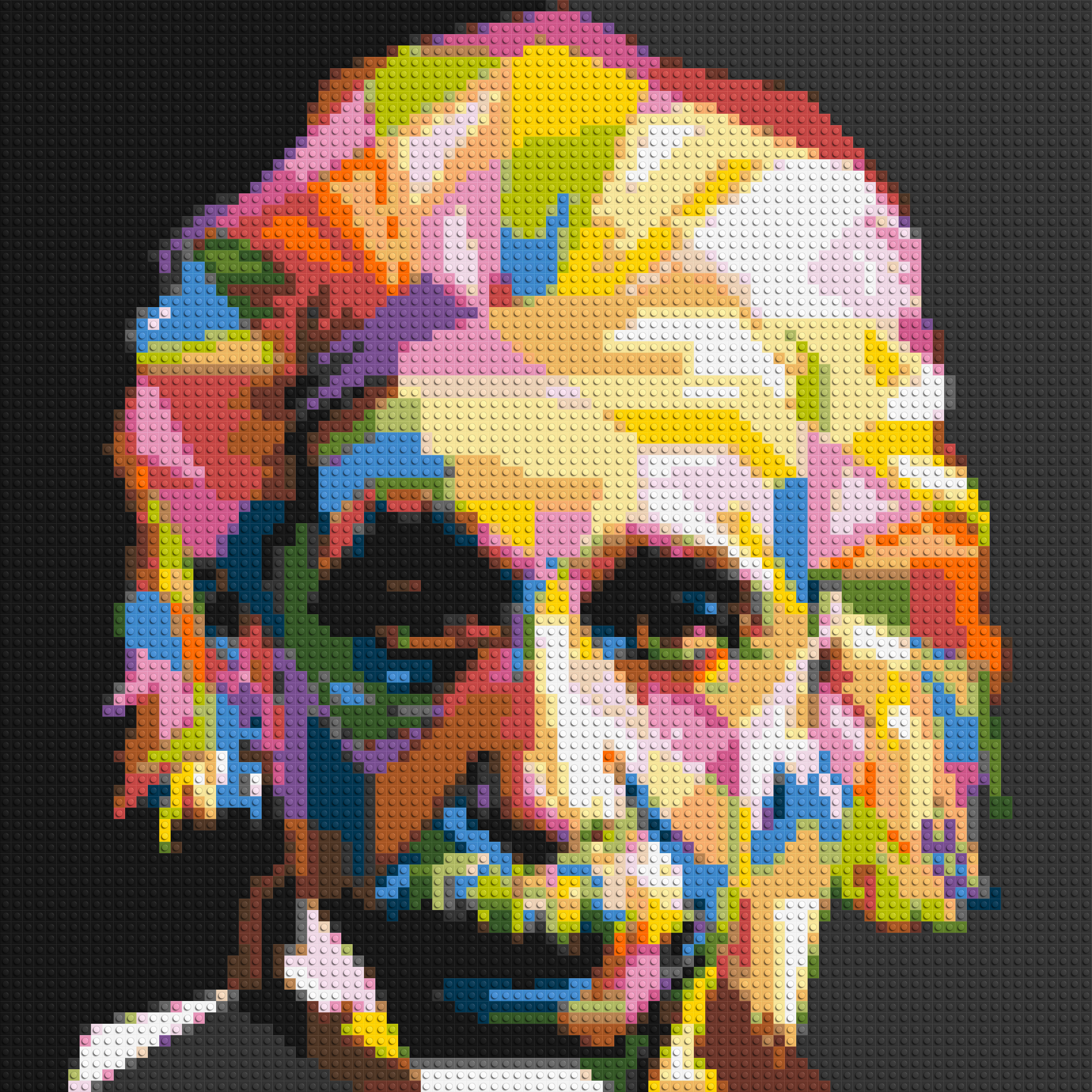 Albert Einstein - Brick Art Mosaic Kit