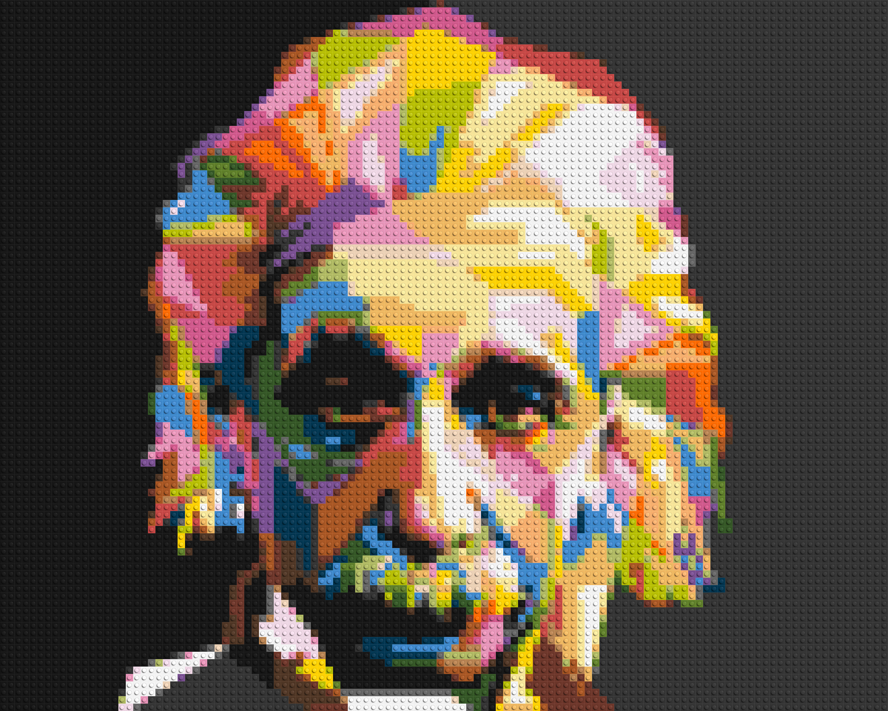 Albert Einstein - Brick Art Mosaic Kit