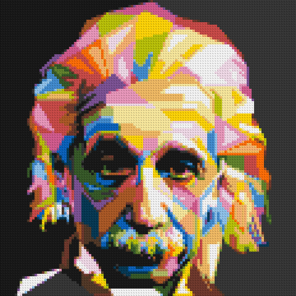 Albert Einstein - Brick Art Mosaic Kit